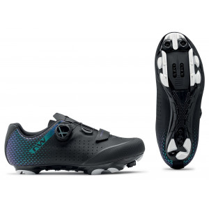 Cycling shoes Northwave Origin Plus 2 WMN MTB XC black-iridescent