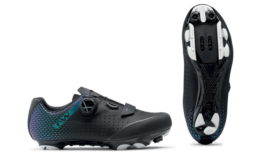 Велосипедная обувь Northwave Origin Plus 2 WMN MTB XC black-iridescent - 4