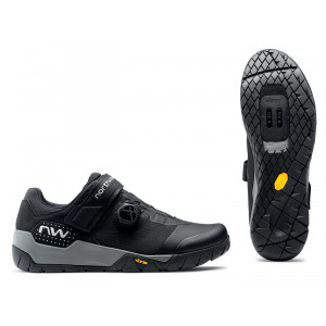 Cycling shoes Northwave Overland Plus MTB AM black