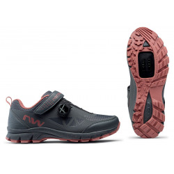 Cycling shoes Northwave Corsair WMN MTB AM anthracite-pink