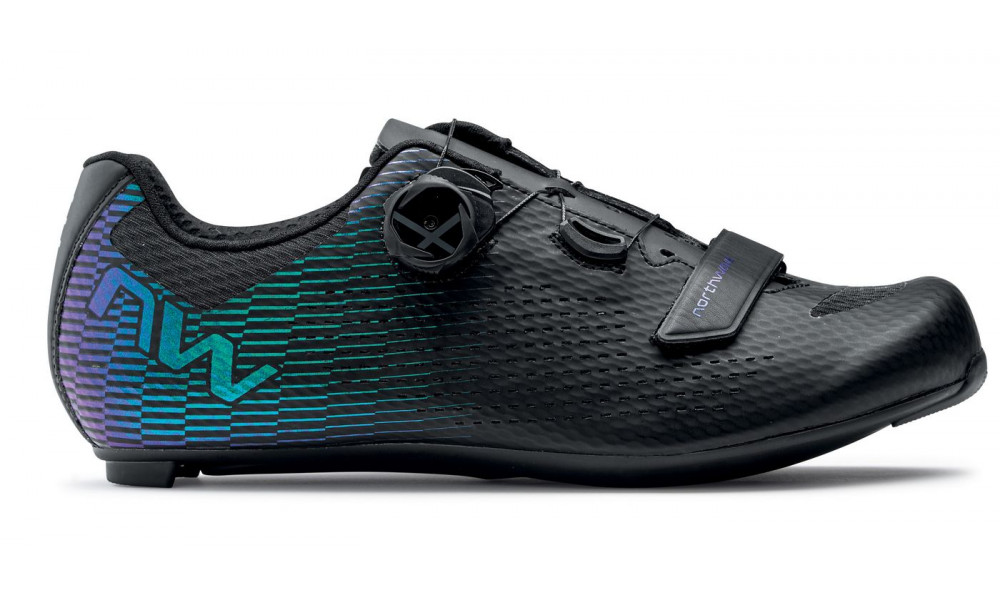 Cycling shoes Northwave Storm Carbon 2 Road black-iridescent - 1