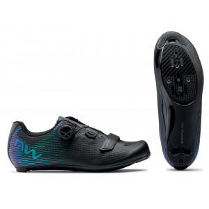 Cycling shoes Northwave Storm Carbon 2 Road black-iridescent