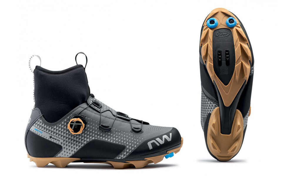 Велосипедная обувь Northwave Celsius XC Arctic GTX MTB anthracite reflex - 10