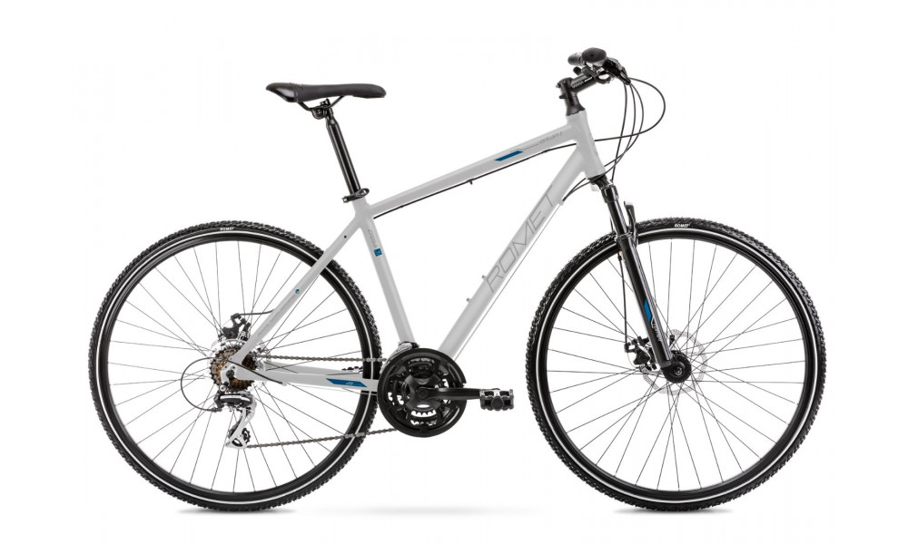 Bicycle Romet Orkan 1 M 28" 2022 silver-blue 