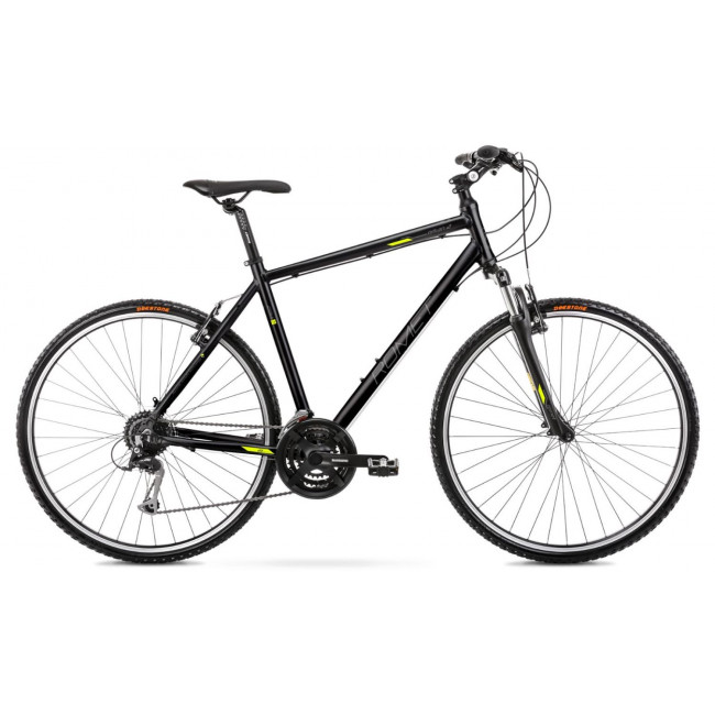 Bicycle Romet Orkan 2 M 28" 2022 black-yellow
