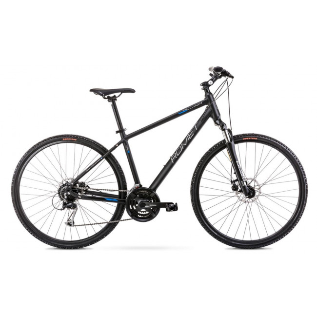 Велосипед Romet Orkan 3 M 28" 2022 black-blue