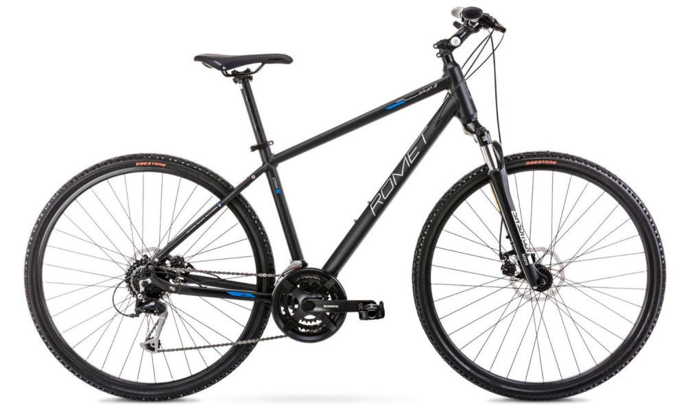 Bicycle Romet Orkan 3 M 28" 2022 black-blue - 1