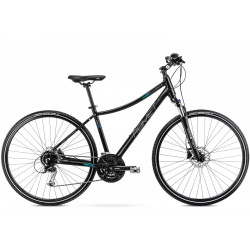 Bicycle Romet Orkan 5 D 28" 2022 black-turquoise