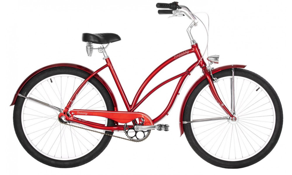 Bicycle Embassy Red Lipstic Classic ALU 26" 2022 - 3