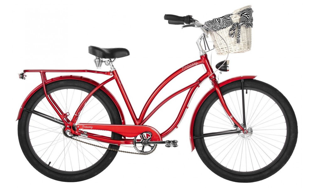 Bicycle Embassy Red Lipstic Classic ALU 26" Deluxe 2022 