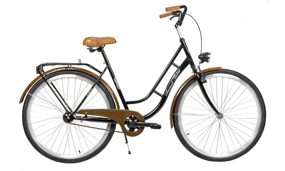 Dviratis AZIMUT Retro 28" 2020 black - 1