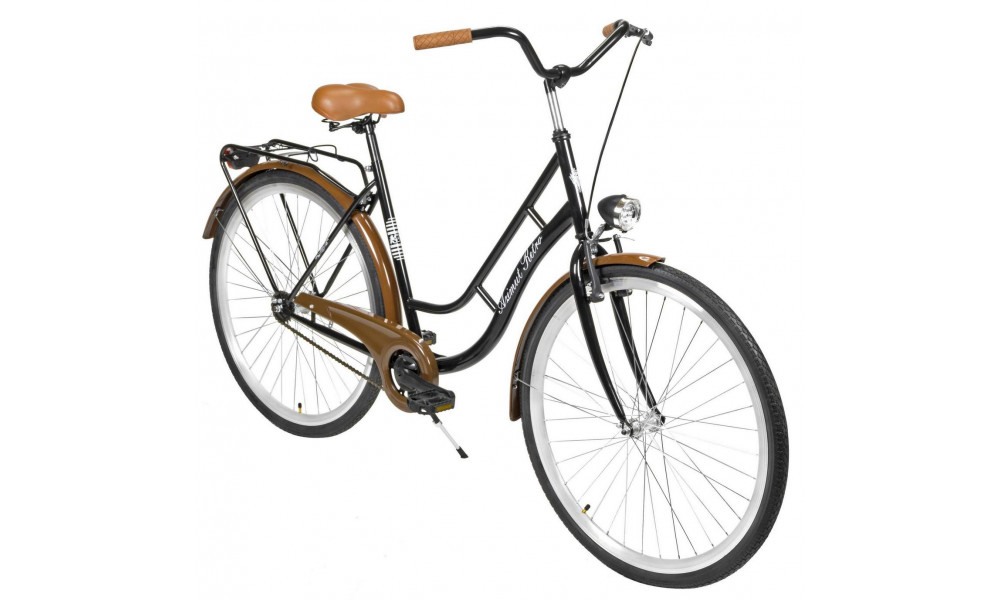 Dviratis AZIMUT Retro 28" 2020 black - 3