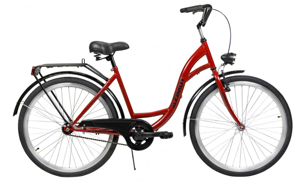 Bicycle AZIMUT Classic 26" 2025 bordo - 2