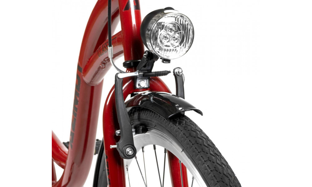 Bicycle AZIMUT Classic 26" 2025 bordo - 3