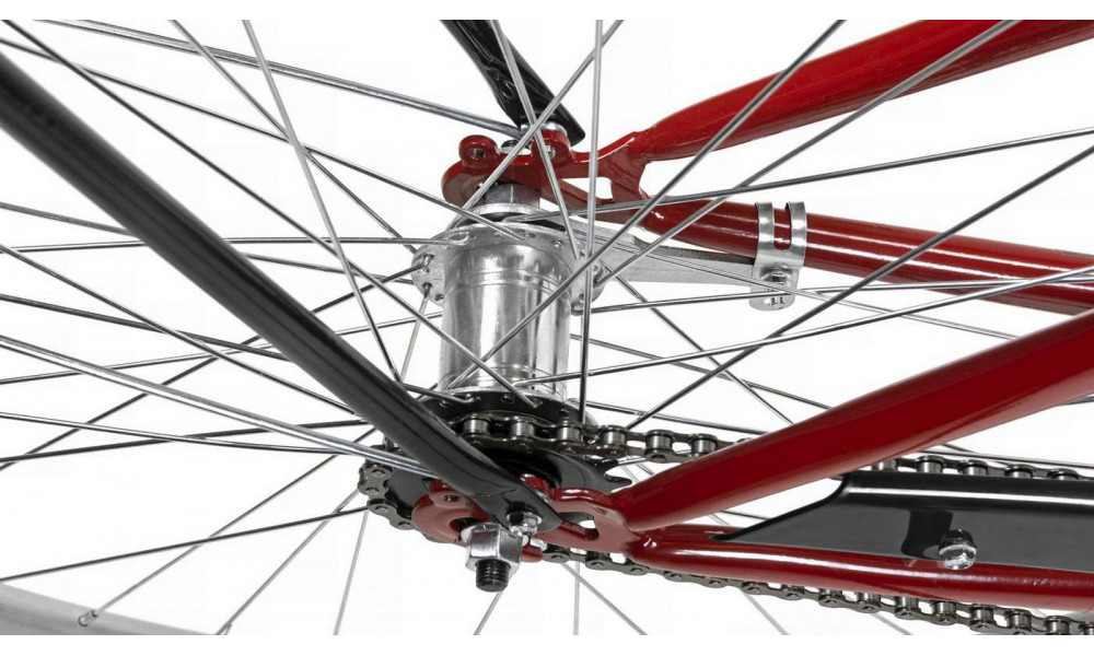 Bicycle AZIMUT Classic 28" 2025 bordo - 5