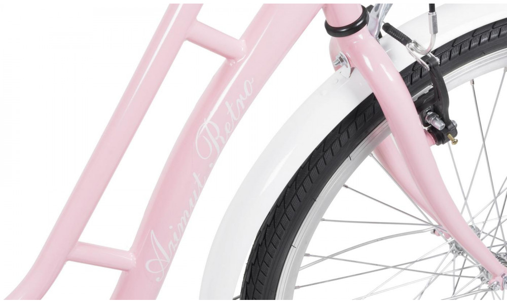 Bicycle AZIMUT Retro 26" 2025 light pink - 3
