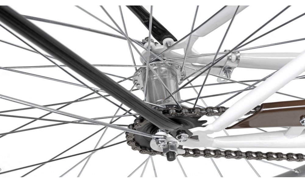 Bicycle AZIMUT Retro 26" 2025 white - 3