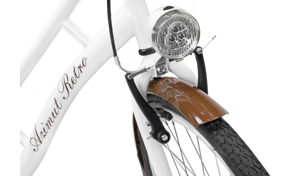 Bicycle AZIMUT Retro 26" 2025 white - 4