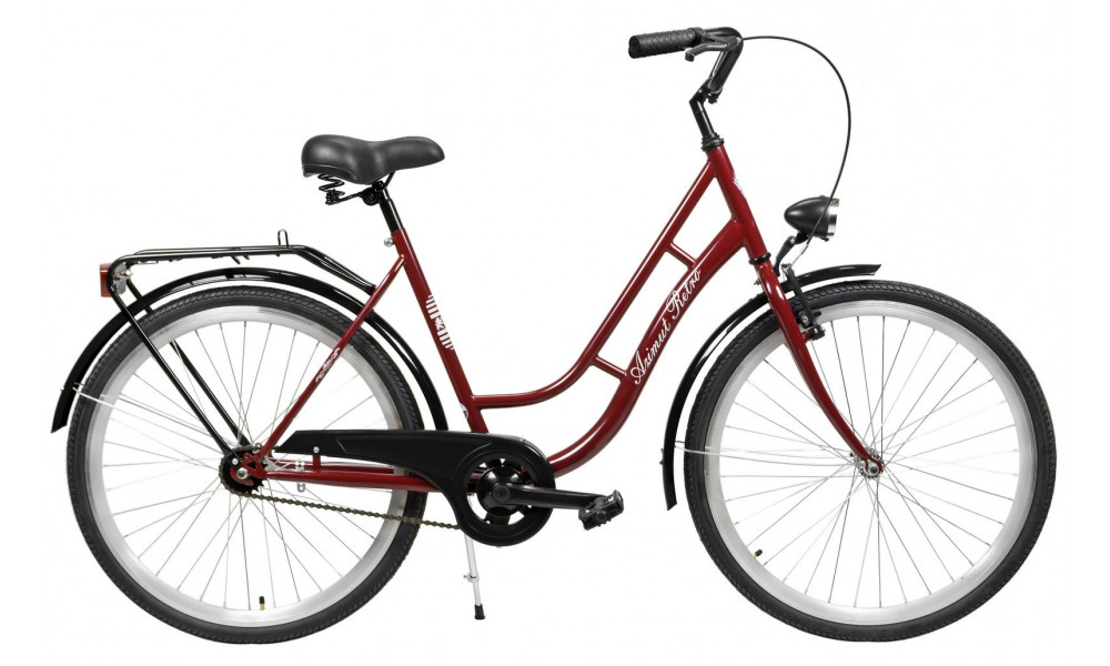 Bicycle AZIMUT Retro 26" 2025 bordo - 1