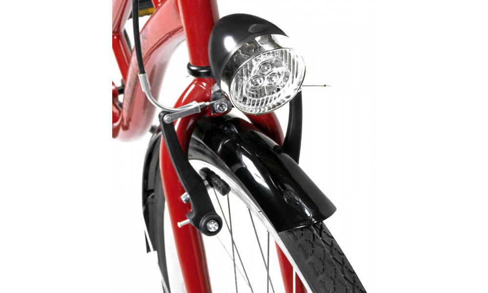 Bicycle AZIMUT Retro 26" 2025 bordo - 5