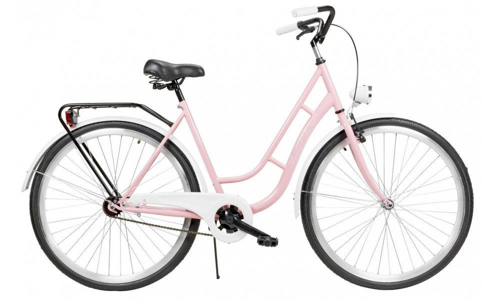 Велосипед AZIMUT Retro 28" 2025 light pink - 1