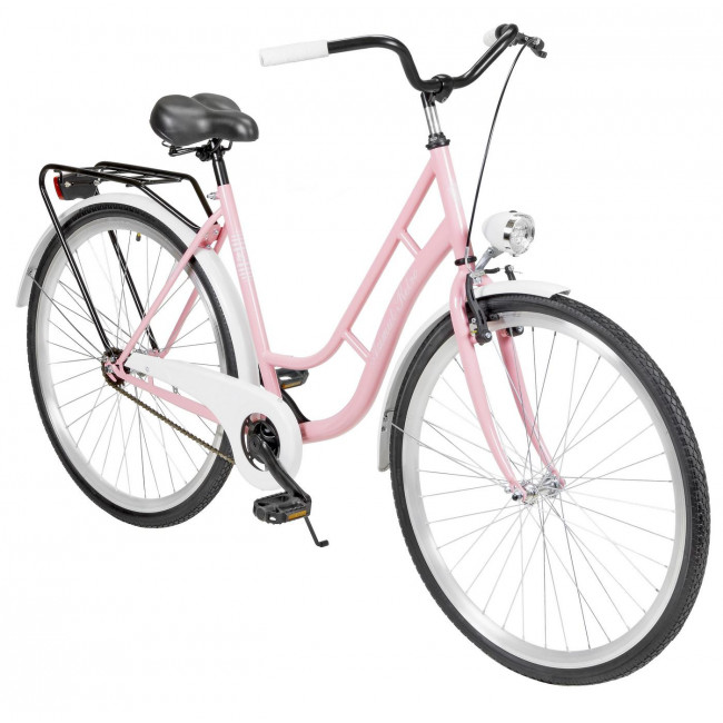 Dviratis AZIMUT Retro 28" 2023 light pink