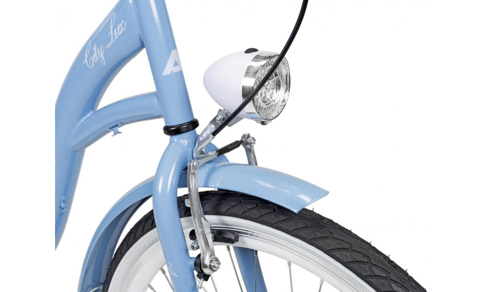 Bicycle AZIMUT City Lux 26" 2023 light blue-white - 3