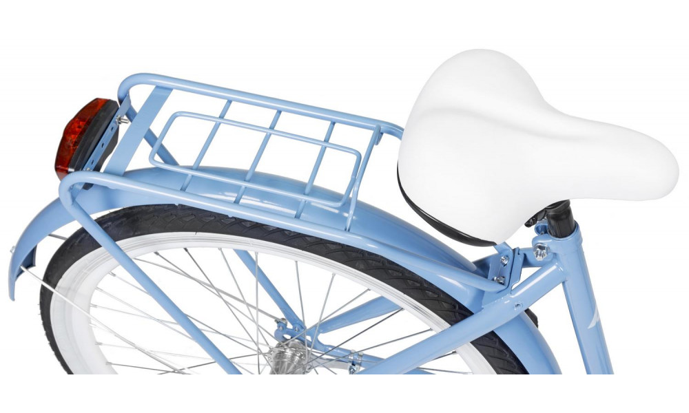 Bicycle AZIMUT City Lux 26" 2023 light blue-white - 4