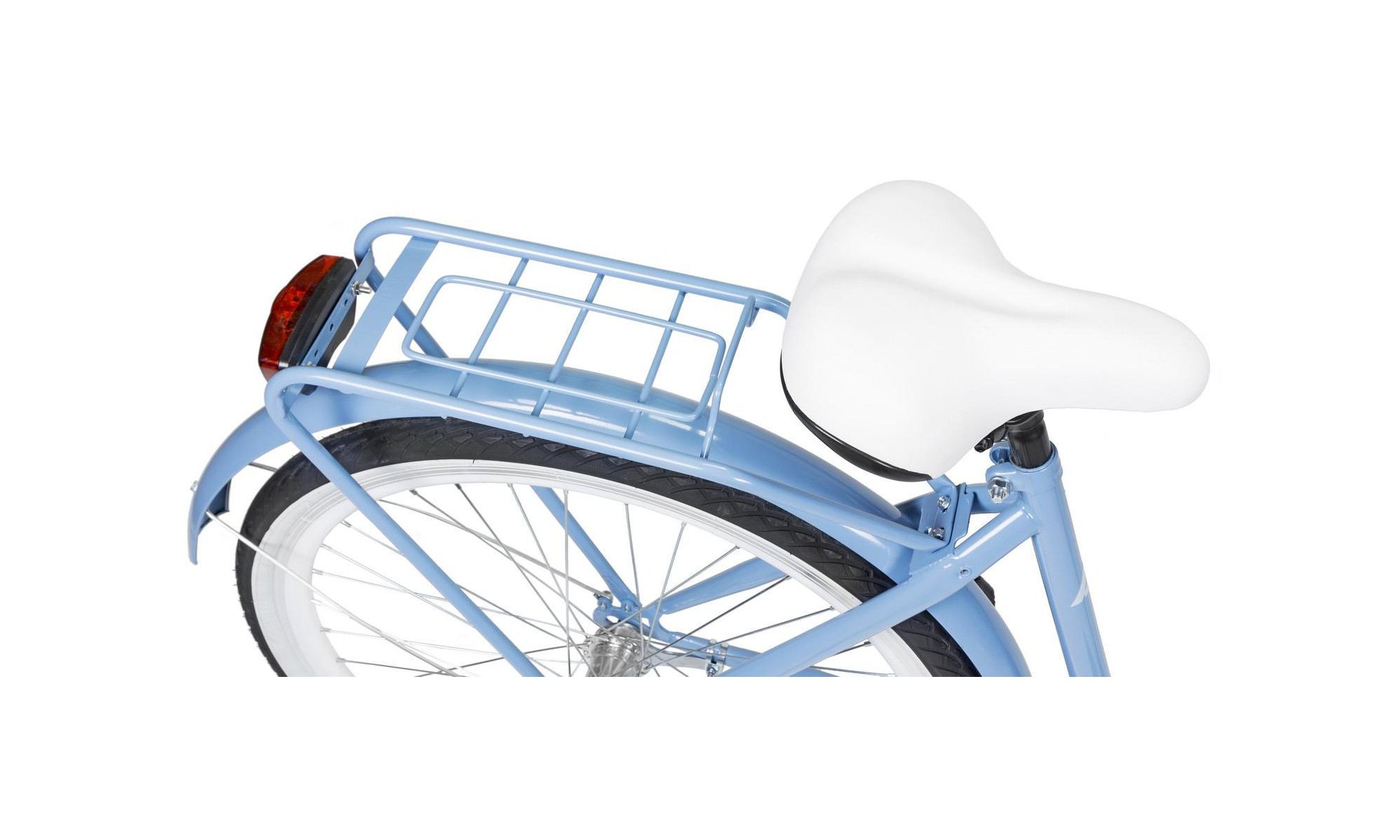 Bicycle AZIMUT City Lux 26" 2025 light blue-white - 4