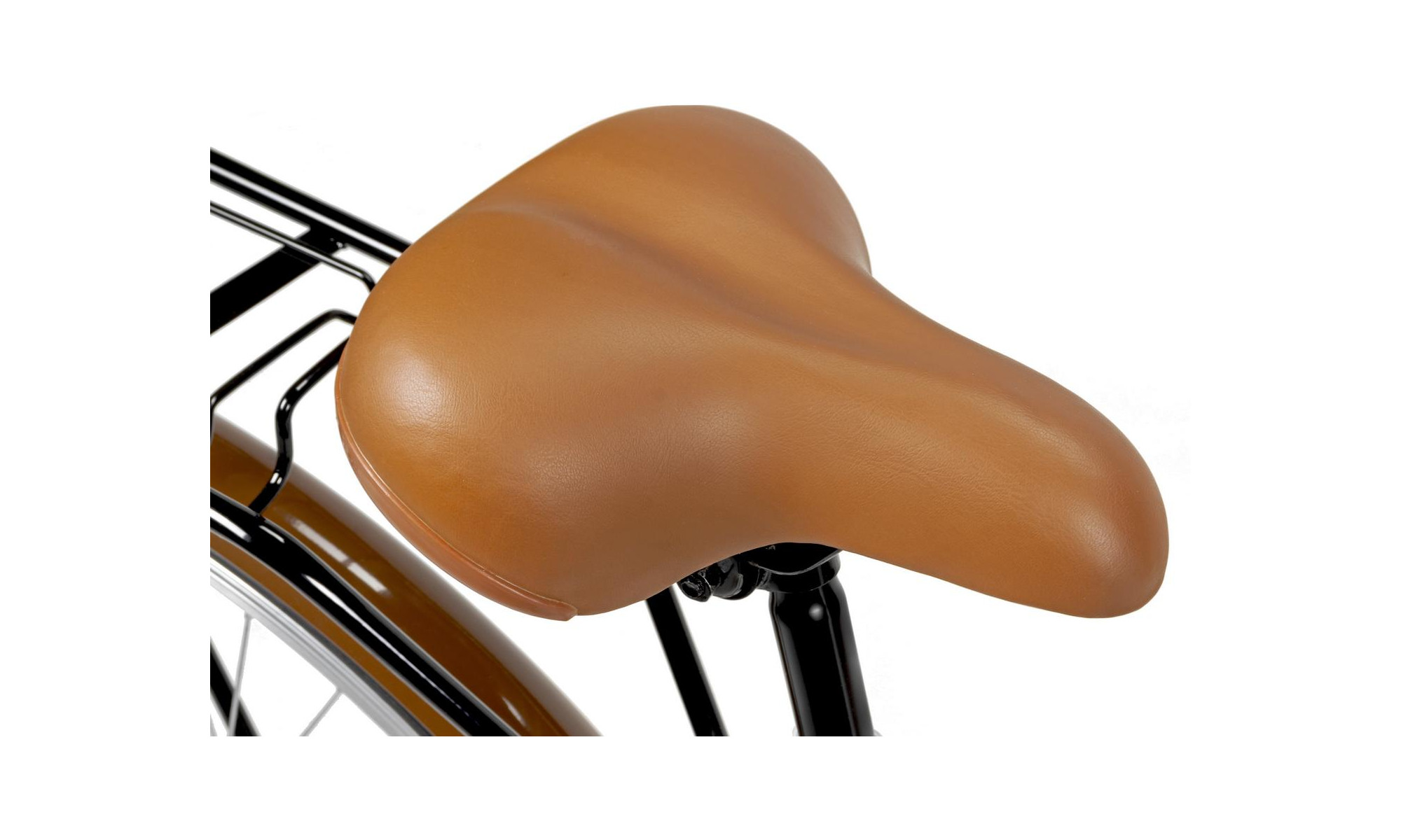 Велосипед AZIMUT City Lux 26" 2025 bordo-brown - 5