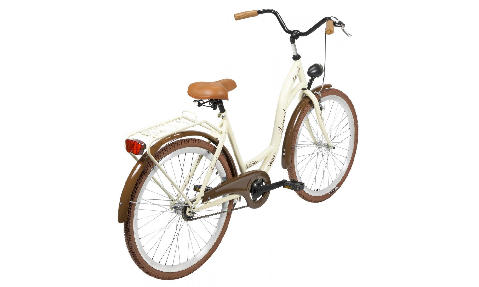Bicycle AZIMUT City Lux 26" 2025 cream-brown - 2