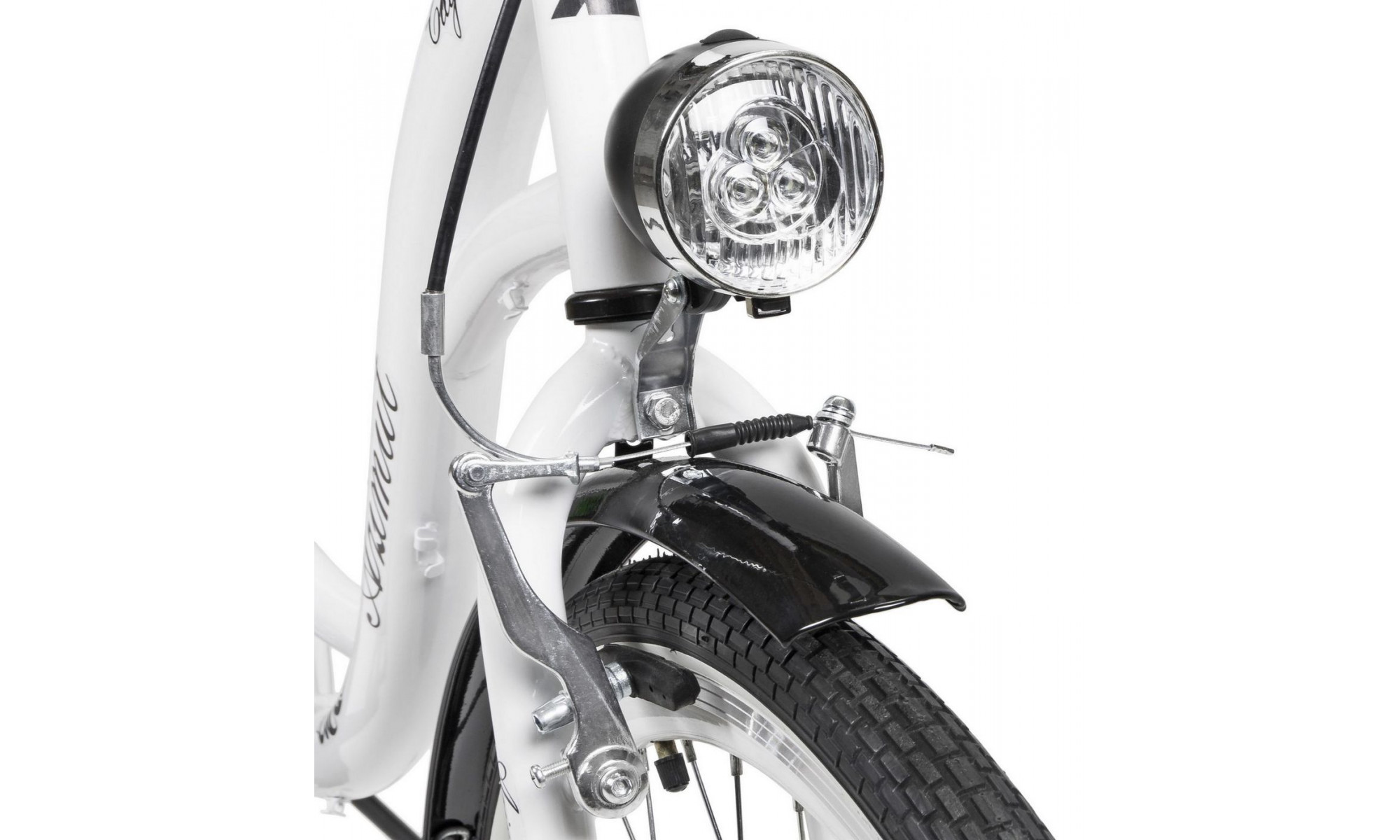 Bicycle AZIMUT City Lux 26" 2025 white-black - 4