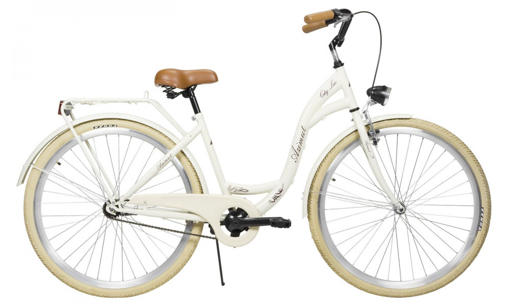 Bicycle AZIMUT City Lux 28" 2023 light cream - 1