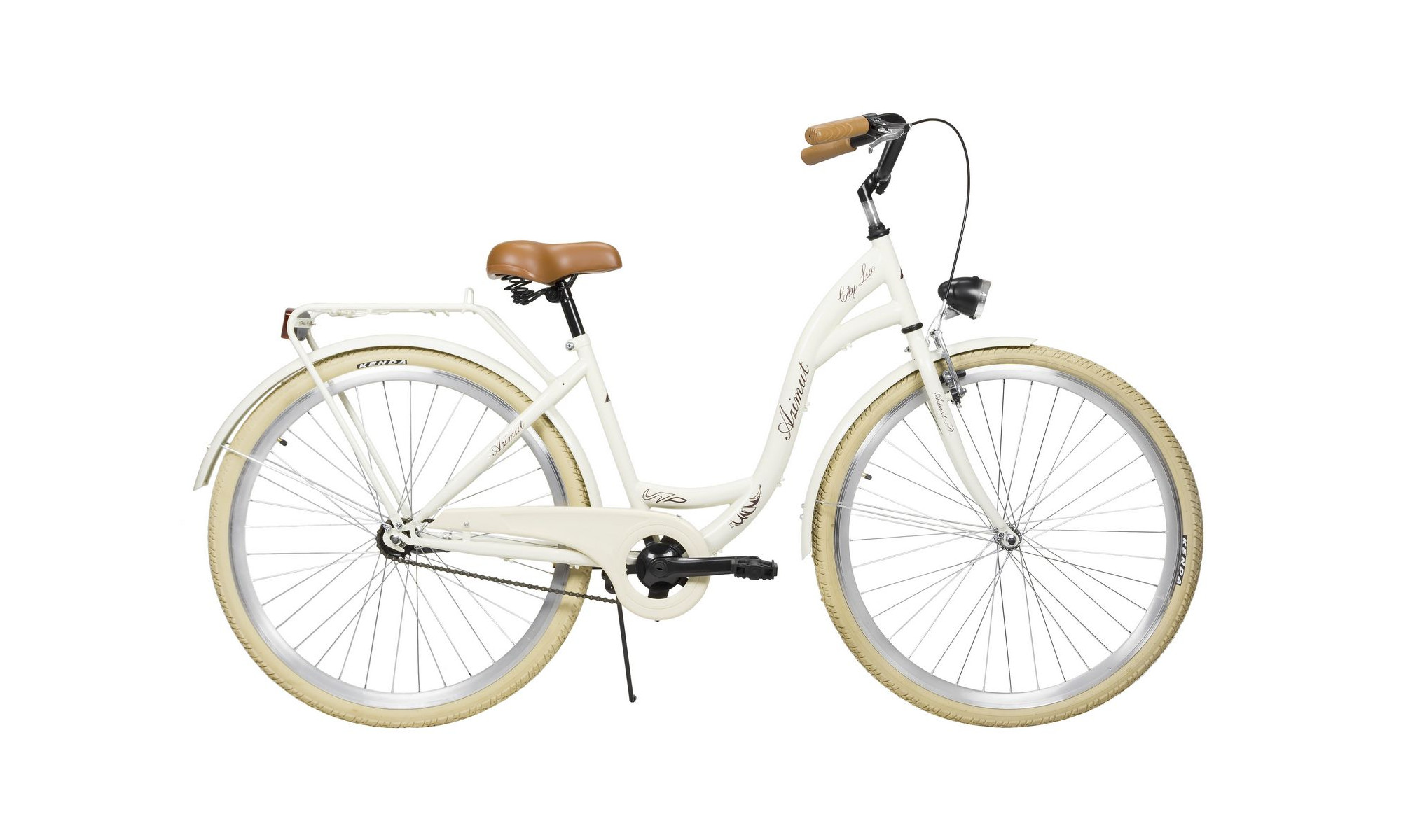 Bicycle AZIMUT City Lux 28" 2025 light cream - 1