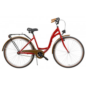 Bicycle AZIMUT City Lux 28" 2025 bordo-brown