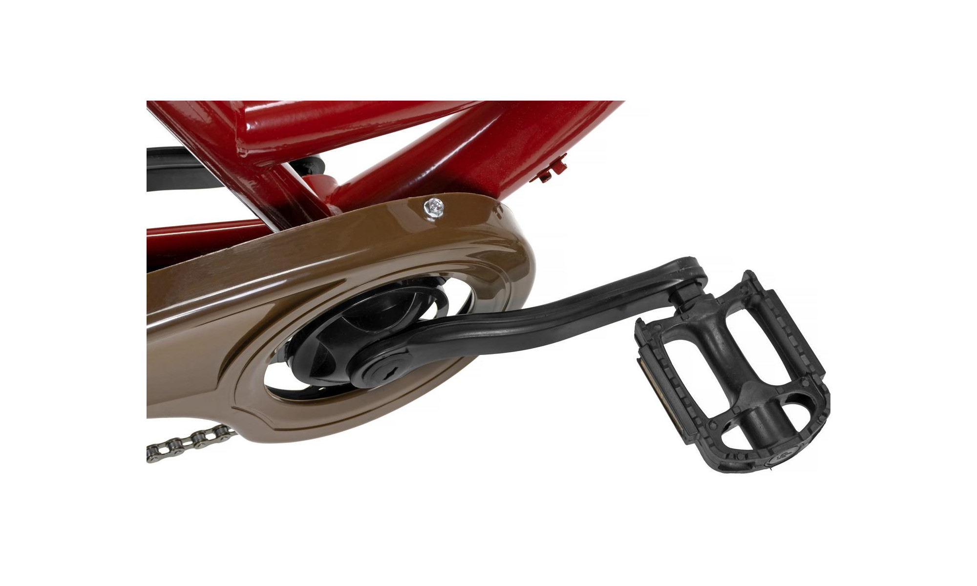 Bicycle AZIMUT City Lux 28" 2025 bordo-brown - 4