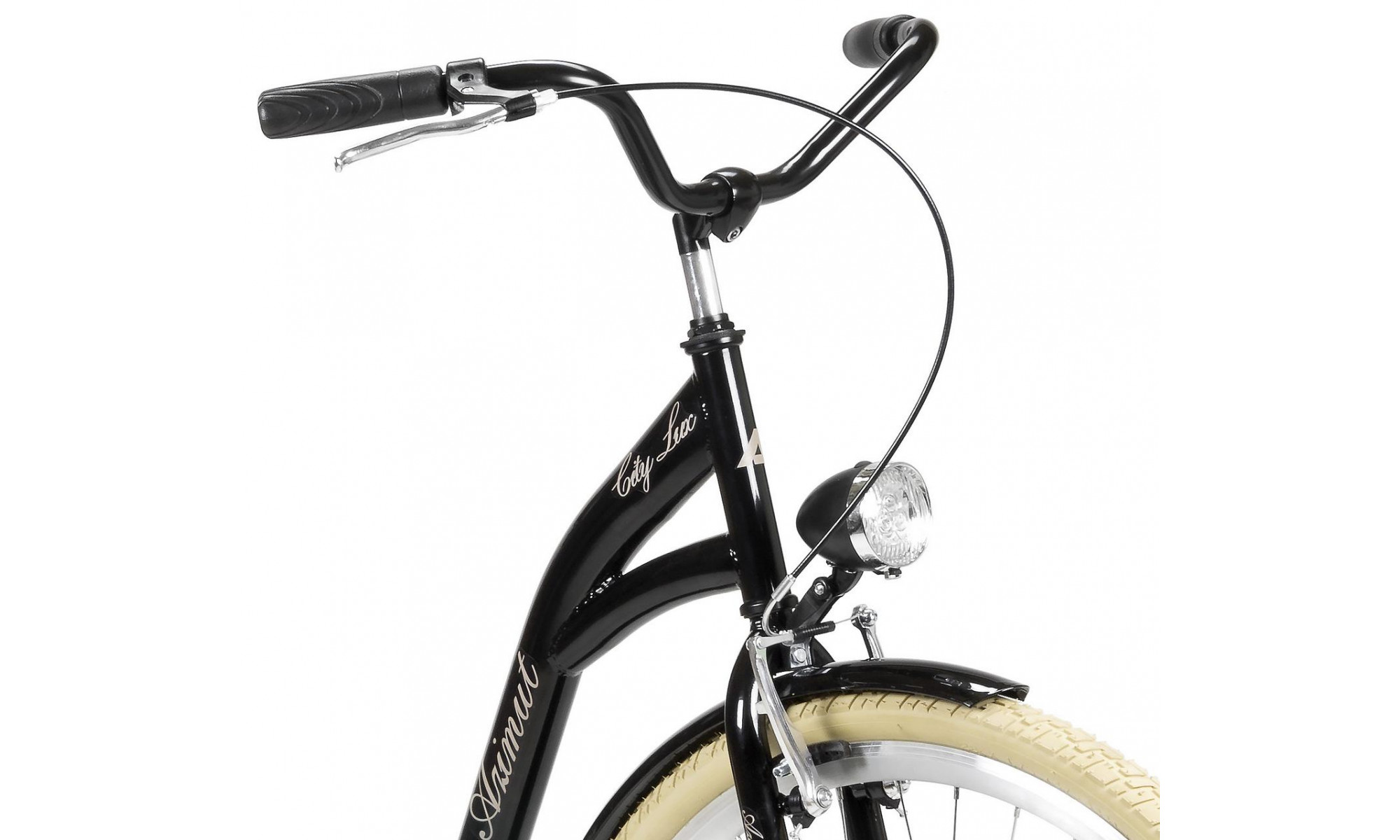 Bicycle AZIMUT City Lux 28" 2025 black-cream - 1