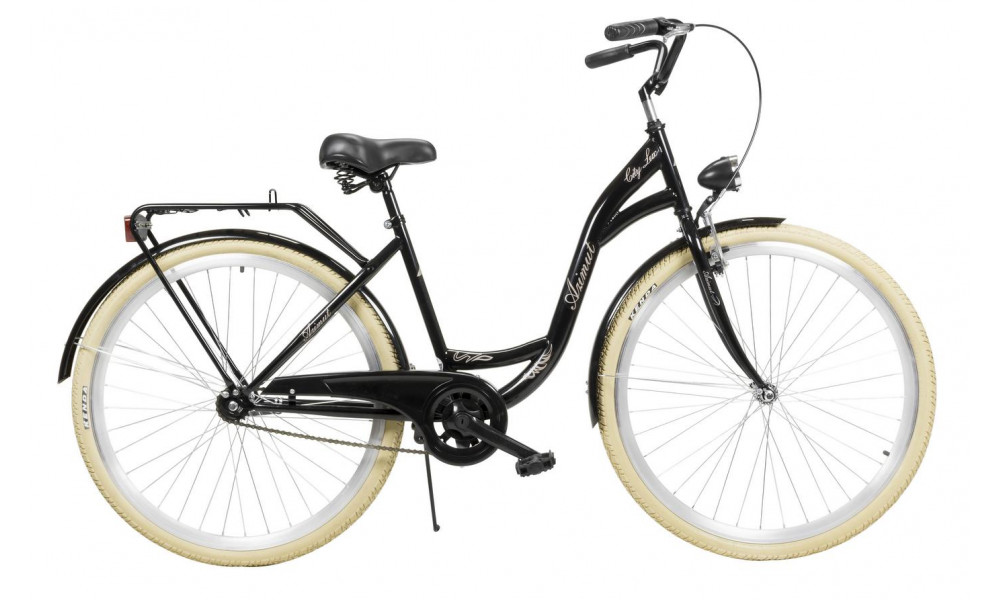 Bicycle AZIMUT City Lux 28" 2023 black-cream - 3