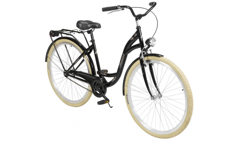 Bicycle AZIMUT City Lux 28" 2023 black-cream - 7