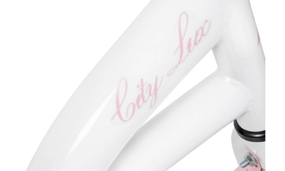 Bicycle AZIMUT City Lux 28" 2025 white-pink - 1