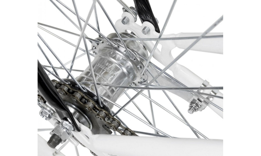 Bicycle AZIMUT City Lux 28" 2025 white-black - 5