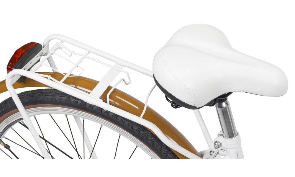 Велосипед AZIMUT Vintage 26" 3-speed 2023 white-cream - 1