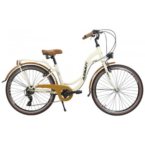 Bicycle AZIMUT Vintage TX-6 26" 2023 cream-brown