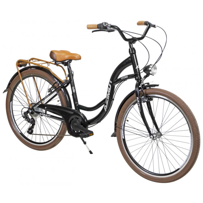 Bicycle AZIMUT Vintage TX-6 26" 2023 black-cream