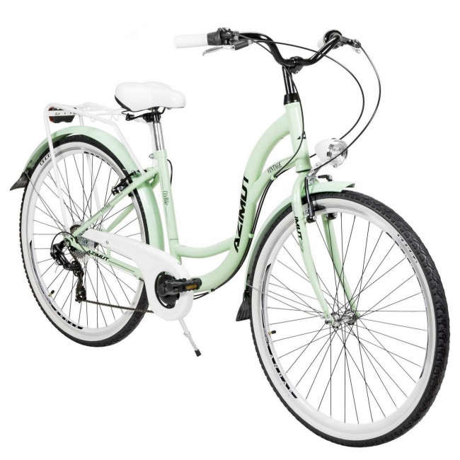 Bicycle AZIMUT Vintage TX-6 28" 2023 mint-white