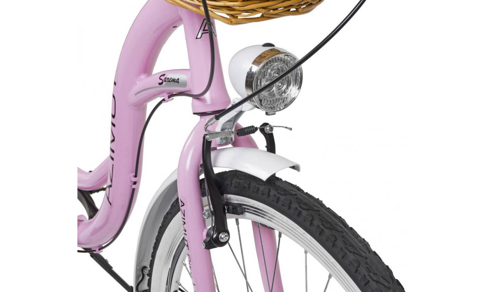 Bicycle AZIMUT Sarema ALU 26" 3-speed 2023 pink - 3
