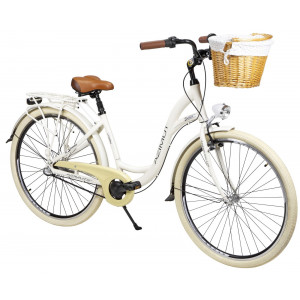 Bicycle AZIMUT Sarema ALU 28" 3-speed 2023 light cream