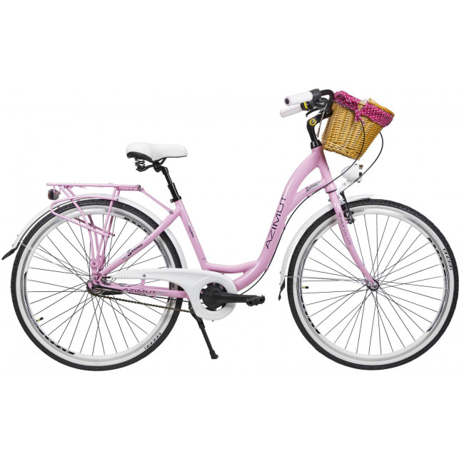 Bicycle AZIMUT Sarema ALU 28" 3-speed 2023 pink