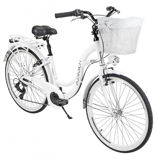 Bicycle AZIMUT Sarema 26" ALU TX-7 2024 white