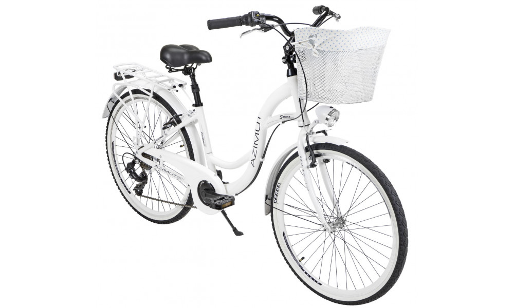 Bicycle AZIMUT Sarema 26" ALU TX-7 2024 white 